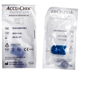 Accu-Chek Rapid-D Link Schutzkappen 10 Stk.